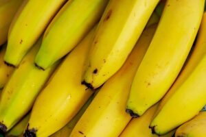bananas, tropical fruits, fruit